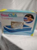 Sunclub rectangular pool. RRP £49.99 - GRADE U