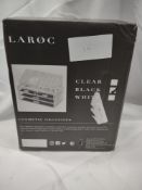 Laroc Clear acrylic organiser. RRP £20 - GRADE U