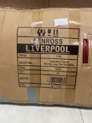 Benross Garden Steel Textilene Rocking Lounge Chair. RRP £70.00 - GRADE U