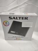 Salter Arc electronic scales. RRP £17.99 - GRADE U