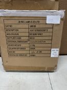 JD Williams Velvet Storage Basket. RRP £20.00 - GRADE U
