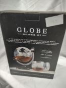 Ingenious Globe decanter set. RRP £49.99 - GRADE U