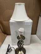 JD Williams Barley Touch Table Lamp. RRP £27.00 - GRADE U