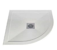 Brand New Boxed Everstone White Quadrant Shower Tray - 800x800mm RRP £195 **No Vat**