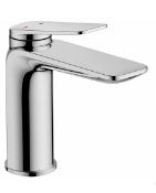 Brand New Boxed Aero Mono Basin Mixer Tap - Chrome RRP £85 **No Vat**