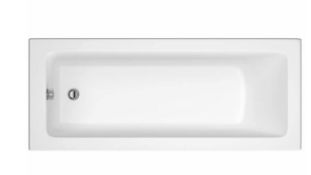 Brand New Boxed Madeira White Premiercast Single Ended Straight Bath - 1700 x 700mm RRP £295 *No...