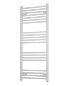 Brand New Boxed Towelrads Flat Independent Towel Rail 22mm, 1200x500 - White RRP £81.99 **No Vat*...