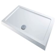 Brand New Boxed Emerge White Rectangular Shower Tray - 1600x900mm RRP £247 *No Vat*