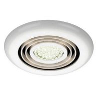 Brand New Boxed Rapide Inline Ceiling Mounted Bathroom Extractor Fan with LED - White RRP £100