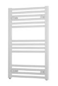 Brand New Boxed Towelrads Flat Independent Towel Rail 22mm, 800x400 - White RRP £68 **No Vat**