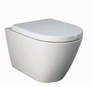 Brand New Boxed Falcon Wall Hung Toilet with Soft Close Toilet Seat RRP £227 *No VAT*