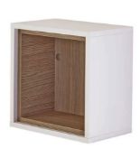 Brand New Boxed Lincoln Wall Hung Storage Cube RRP £120 **No Vat**