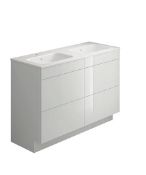 Brand New Boxed House Beautiful 1200mm Floorstanding Vanity Unit with Basin - Gloss White RRP £1...