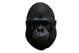 Gorilla Themed Bust Wall Art