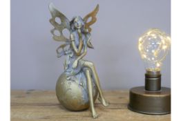 Fairy on Ball Themed Ornament from the Fairy Collection