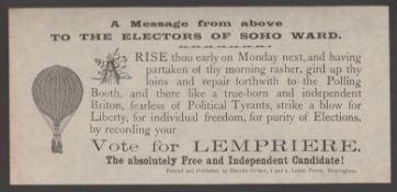 Great Britain - Air Mails 1895