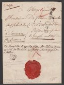 France - Revolutionary Wars 1794 (Dec. 28) Entire Letter From M. Catoire, Representative of The