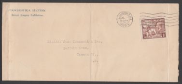 G.B. - British Empire Exhibition 1925 (Oct 31) Long Cover With 