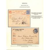 Bermuda 1896-1906 Printed Advertising Envelopes For 