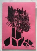 Title: Paul Insect (UK 1971 -) Anatomical silhouette for (VNA) Very Nearly Almost magazine