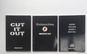 Title: BANKSY(British b.1974-) 3 Self Published Books 1st Edition 2001 to 2004Description: BANKSY