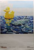 Title: BANKSY (born 1974) Rubber Duck - Offset Lithographic poster for, The MOCO Museum,