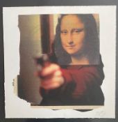Title: Nick Walker (b.1969) 'Mona ShotÕ Early Screenprint in Many Colours, 2006Description: An early