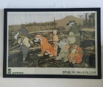 Title: BANKSY (born 1974) Greenpeace - Save or Delete.com poster, 2002Description: BANKSY (born