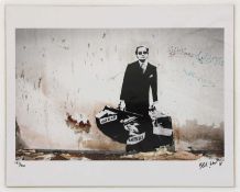 Title: Blek le Rat (b.1952)'The Man Who Walks Through Walls' Special Limited Edition (SP) C-type