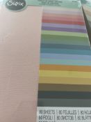 Sizzix Cardstock Sheets x80