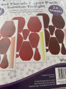 Sizzix Floral Paper Pack