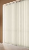 3 x RRP £165 - Vertical Blind - Complete With Pole & Fittings