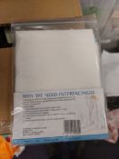 Box of Interfacing and City Plaques