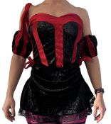 5 Rubies Can Can Moulin Rouge Fancy Dress Costumes