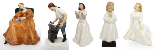 Collection of 5 Royal Doulton Figurines