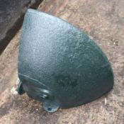 Antique Painted Cast Iron Corner Trough