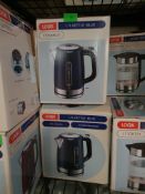 4 x Logik 1.7L Kettles – Blue. L17SKBU21