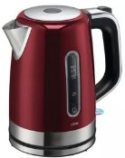 3 x Logik 1.7L Kettles – Red. L17SKR21