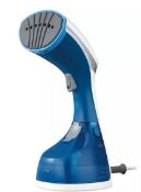 2 x Logik Hand Held Steamer – Blue & White. LGSB20