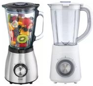 2 x Logik / Curries Blenders. Mixed Colour / Style Supplied. Images for illustration only