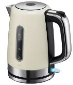 4 x Logik 1.7L Kettles – Cream. L17SKW21