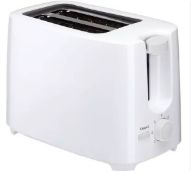 6 x Essentials 2 Slice Toaster – White. CO2TW17