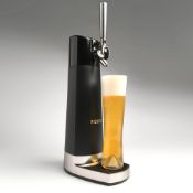 RRP £129. 1 x Fizzics DraftPour Home Beer Tap. Black.