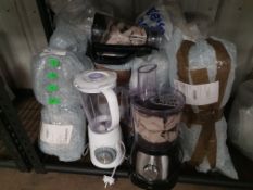 2 x Logik / Curries Blenders. Mixed Colour / Style Supplied. Images for illustration only