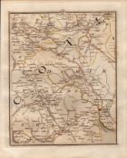 Dumfries & Galloway John Carys Antique George III 1749 Map.