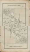 Taylor & Skinner 1777 Ireland Map Mullingar Racondra Athlone Trim Etc.