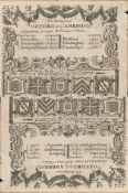 Britannia Depicta E Bowen c1730 Map The 18 Arms of Oxford Universities.