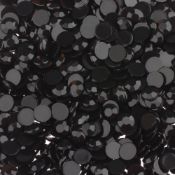 Lot 48; 10,000 Black Flat Back Crystal Gems In 10 Packs RRP £35