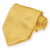 Lot 83; 10 x Matching Yellow Silky Satin Neck Ties RRP £100