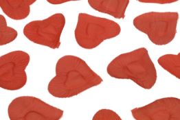 Lot 113; 20 x 100Pcs Heart Shaped Petals In Red RRP £40